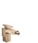AXOR-HG-AXOR-Edge-Einhebel-Bidetmischer-mit-Push-Open-Ablaufgarnitur-Diamantschliff-Polished-Red-Gold-46211300 gallery number 1